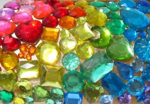 Rainbow Gems by Cicely Margo, via Flickr