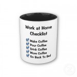 work from home checklist benefits